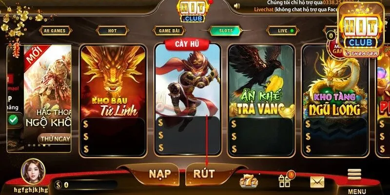 Cách rút tiền Hitclub thực hiện giao dịch đơn giản 2 Thực hiện giao dịch rút tiền như thế nào?